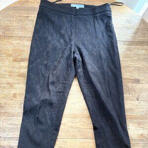 Draper James | Black Lace straight leg pants